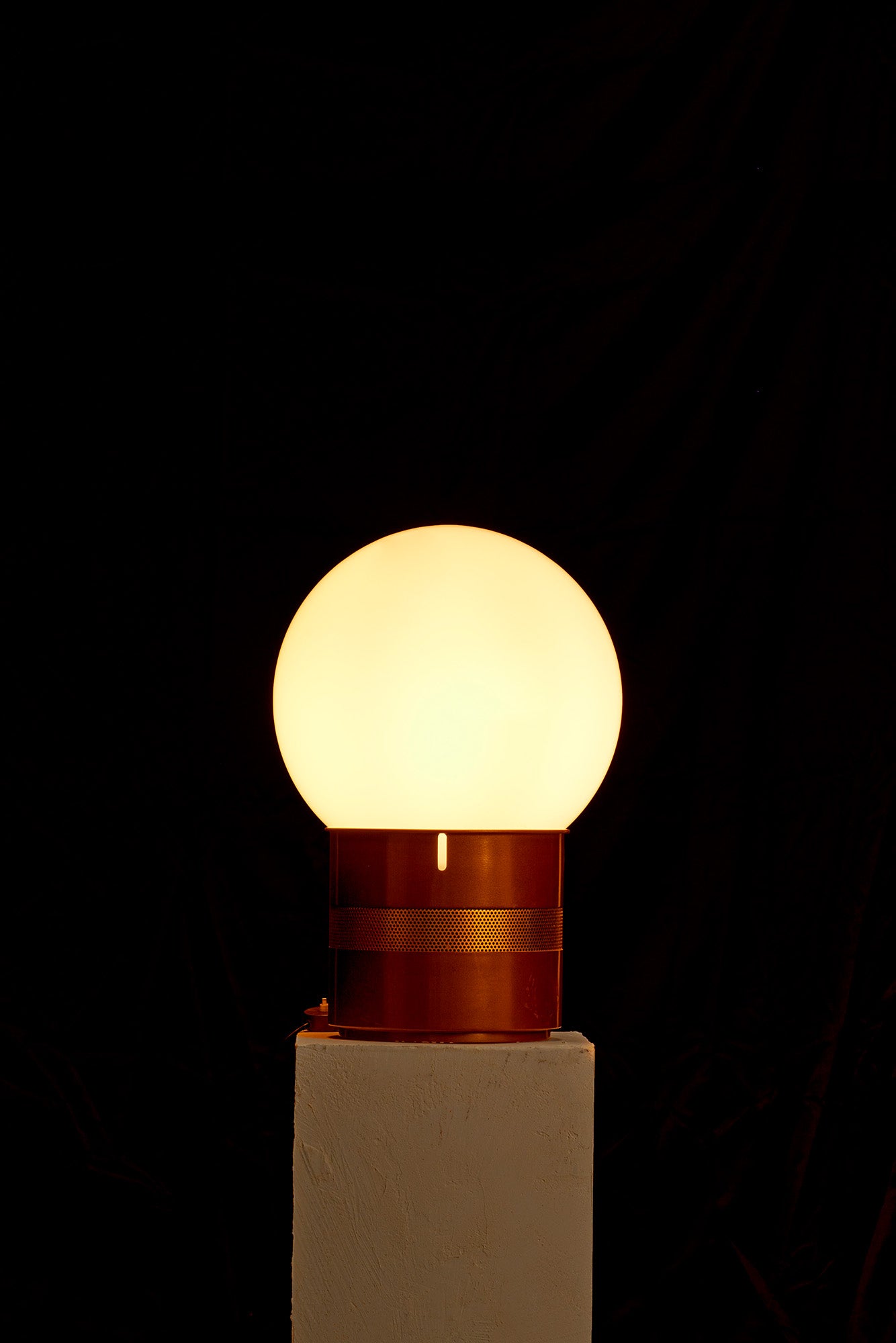 Table lamp mod. mezzo Oracolo