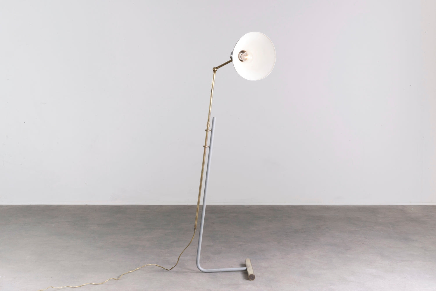 Rare adjustable floor lamp mod. 1045