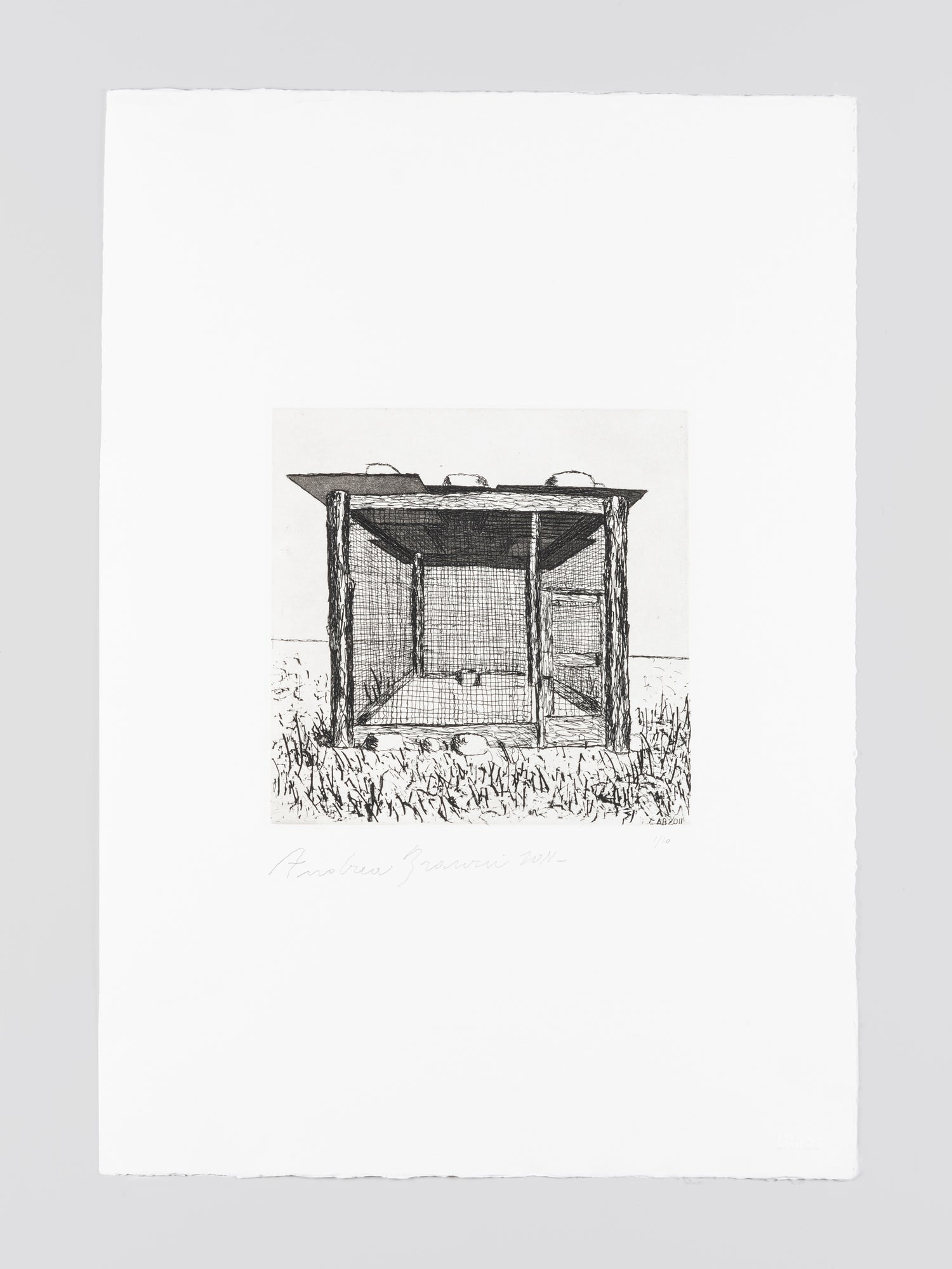 Architettura Povera Etching 02