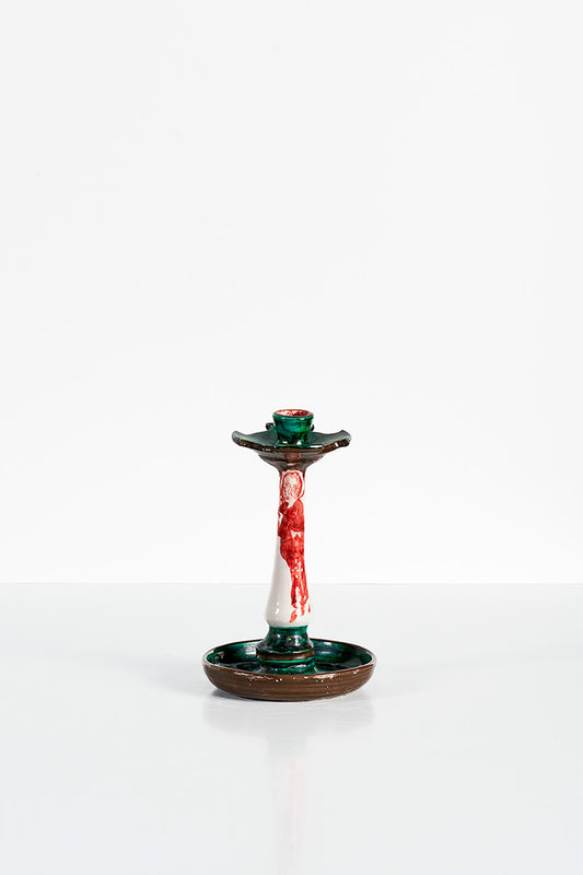 Candleholder (green and red)