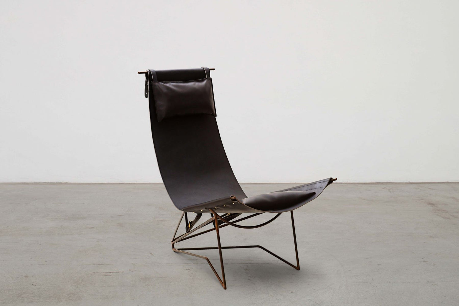 Lounge chair Venezia Black